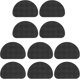 thumbnail image 1 of 10 almohadillas antideslizantes de silicona autoadhesivas para zapatos en la parte inferior., 1 of 2