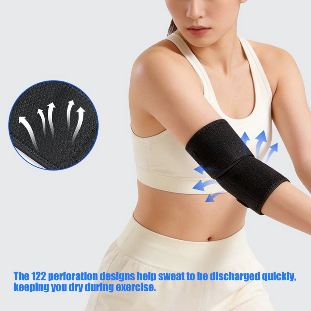 2PCS Elbow Brace Elbow Compression Sleeves For Volleyball Weightlifting And Fast Recovery