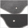 thumbnail image 6 of Ikon Motorsports Compatible with 10-13 Mazda 3 OE Factory Style Gray Nylon Carpet Car Floor Mats Front Rear 4pcs, 6 of 9