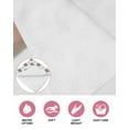 thumbnail image 6 of St. Patrick's Day Kitchen Dish Towels for Drying Dishes Set of 4, Green Lucky Clovers Love Heart Waffle Weave Microfiber Hand Tea Bathroom Towels Quick Dry & Absorbent Towel 12x12, 6 of 7