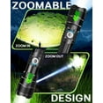 thumbnail image 4 of LED Flashlights, High Powered High Lumens Super Bright Tactical Flashlight, Rechargeable, Zoomable Waterproof Flash Lights for Emergency, Outdoor, Home, Camping, Hiking, 4 of 4