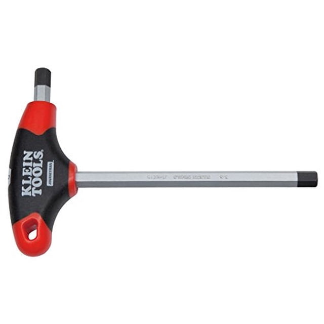 Klein Tools JTH6E12 Clé Hexagonale de 7/32 Pouces avec Poignée en T, 6 Pouces