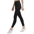 thumbnail image 5 of Calvin Klein Performance Women's High Rise Ribbed Texture Active 7/8 Leggings-Black / S, 5 of 6