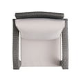 thumbnail image 6 of Noble House Keana Outdoor 4 Chair Chat Set w Fire Pit Gray, 6 of 7