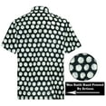 thumbnail image 2 of LA LEELA Men's Beach Holidays Button Down Shirt For Mens Short Sleeve Stylish Aloha Tops Vacation Cruise Summer Shirts L Polka Dots, Black, 2 of 4