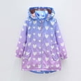 thumbnail image 2 of JUMEYU Kids Winter Jacket Baby Ultralight Winter Hooded Jacket Coat Windproof Cute Warm Winter Outwear 4T 5T (Purple,4-5 Years), 2 of 7