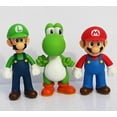thumbnail image 1 of 3 piezas 12 cm Super Mario Bros juguetes muñeca Mario Bros colección de figuras de acción, 1 of 1