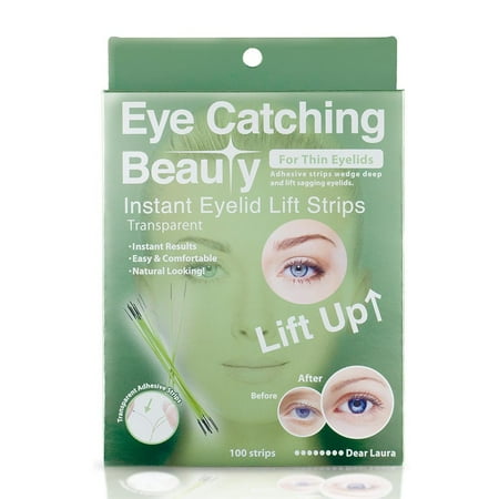 Instant Eyelid Lift Strip by Eye Catching Beauty Dear (Best Upper Eyelid Lifter)