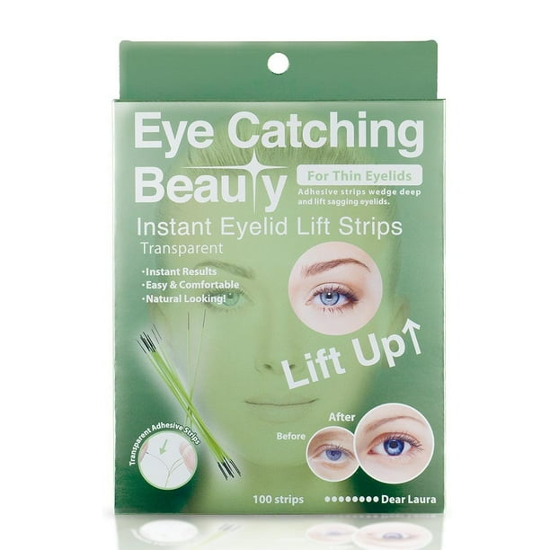Instant Eyelid Lift Strip by Eye Catching Beauty Dear Laura Walmart
