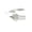 Nickel Aurora, variant on War Eagle 2-Willow 3/8oz Nickel Green Shad