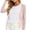 Pink, variant on QSAWXQZ Women's Lace Shrugs Cardigan Long Sleeve Button Down Floral Sheer Casual Cover up L