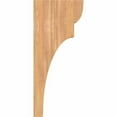 thumbnail image 3 of 5 1/2"W x 12"D x 28"H Yorktown Smooth Corbel, Western Red Cedar, 3 of 9