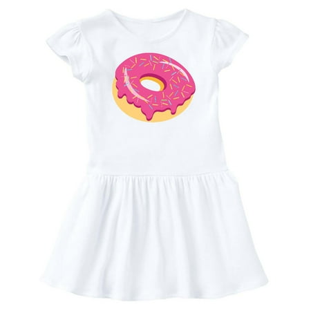 

Inktastic Pink Donut with Sprinkles Gift Baby Girl Dress