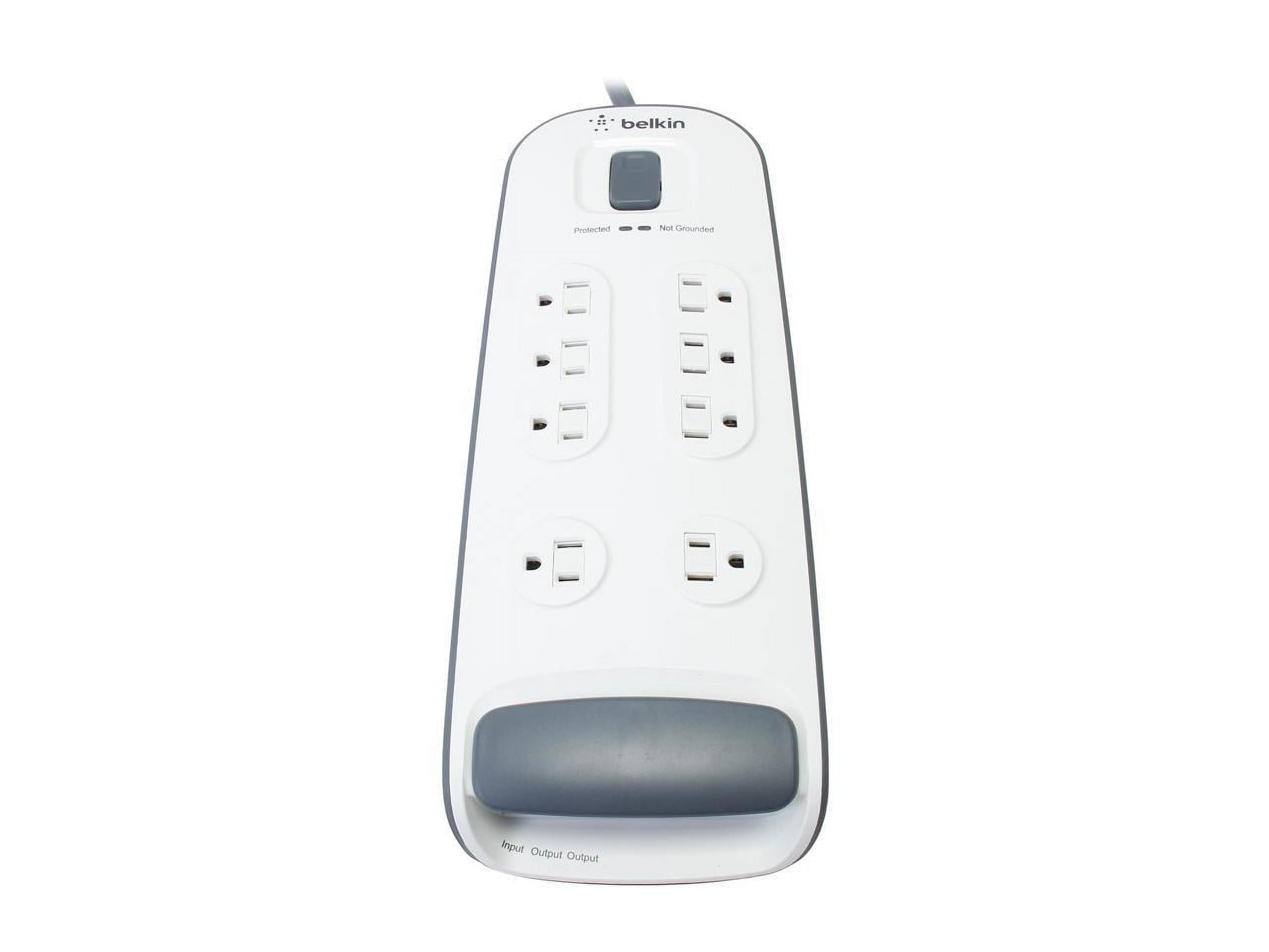 Belkin 8-outlet Surge Protector with 6 ft Power Cord with Telephone Protection - surge protector - 1.875 kW