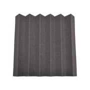 Seismic Audio  - Charcoal 2 Inch Studio Acoustic Sound Absorbing Foam Noise Dampening Charcoal - SA-FMDM2-Charcoal