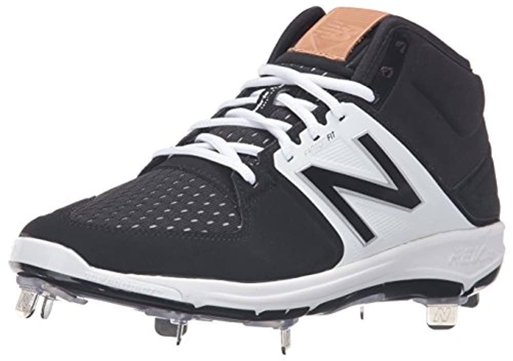 New Balance L3000v3 Low-Cut Adult Metal Baseball Cleat, Black/White 14 -  Walmart.com