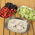 thumbnail image 5 of Vacemry Under $5 Snowman Pattern Metal Tray, Festive Snack Dish with Snowman Christmas Tree Design, Serving Platter for Appetizers Desserts, Holiday Party Tableware, 5 of 6