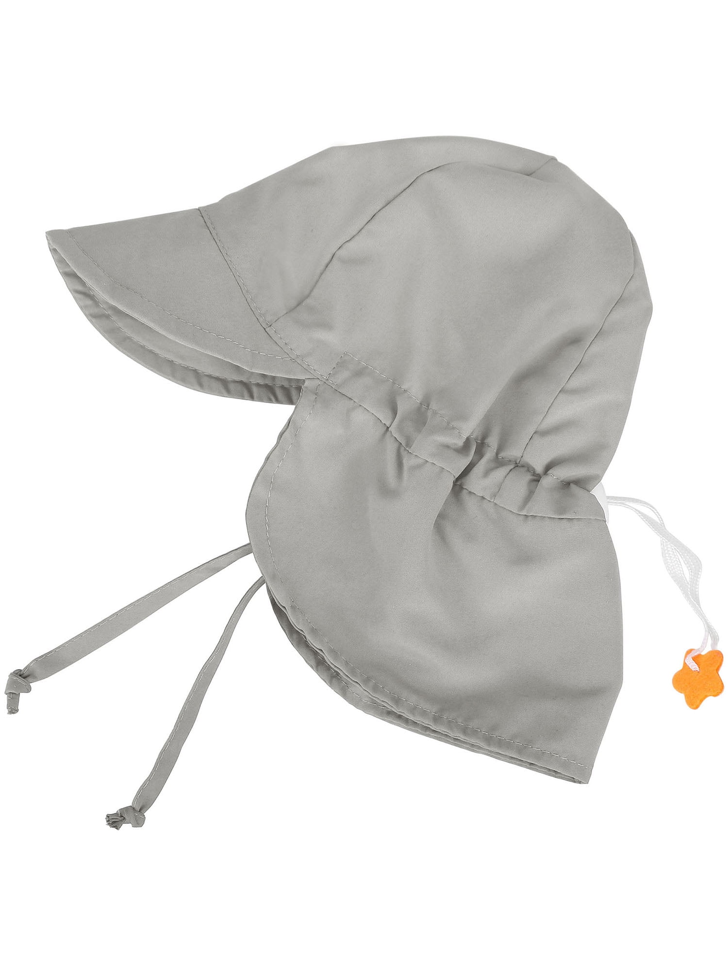 UPF 50+ UV Ray Sun Protection Baby Hat w/Neck Flap,Grey,24 Years