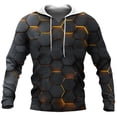 thumbnail image 5 of Sudadera con capucha para hombre con estampado 3D de rocas rotas, informal, de manga larga, a la moda, para deportes de verano, holgada, de gran tamaño, 2024, 5 of 5