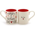 thumbnail image 2 of Enesco Our Name is Mud Mugset Love You Me Too, 2 of 2