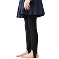 thumbnail image 2 of SEAOPEN Ballet Tights Girls Dance Tights School Girls Footless Gymnastics Leggings Kids Pantyhose Stockings Black 0-1Years, 2 of 3