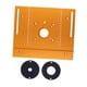 thumbnail image 1 of Router Mesa Placa Insertable Aleación Aluminio Bancos Carpintería con Accesorios Precisión Herramienta Bricolaje Adecuada para Decoración Del Hogar Fa, 1 of 9