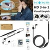 3 In 1 USB Ear Cleaning Endoscope Visual Earpick with HD Camera Otoscope Cleaner