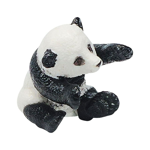 EGNMCR Simulation Mignons Pandas Modèle Sichuan Pandas Géants Pandas Rouges à Faire à la Main Poupée en Peluche Cadeaux d'Anniversaire pour Enfants