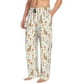 thumbnail image 2 of Xecao Happy Easter Men's Straight Lounge Pajama Pants: The Ultimate in Comfortable Sleepwear, 2 of 9