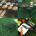 thumbnail image 6 of Folding Camping Table, Mini Portable Grill Picnic Table, 2ft Picnic Table 23.6" x 15.7", Lightweight with Carry Handle for Grill Picnic Beach Outdoor Indoor, 6 of 7