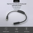 thumbnail image 3 of HUIZUO LED Neck Reading Light 4000K Rechargeable Hands Free Reading Lamp with 2 Brightness, 3 of 9