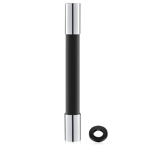 Matsuzay Extensión de grifo, manguera de goma, lavabo de tocador antisalpicaduras, baño, cocina Universal, accesorios de giratorios alargados Juegos de accesorios de baño Negro 30cm Matsuzay HA009319-04