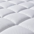 thumbnail image 3 of Soft Embossed Square Pattern Mattress Pad With Deep Pocket, 3 of 6