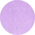 thumbnail image 1 of Ahgly Company Indoor Round Abstract Purple Contemporary Area Rugs, 3' Round, 1 of 4
