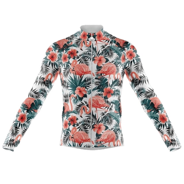 Flamingo II Chandail de Cyclisme à Manches Longues pour Hommes - 2TG