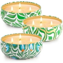 Citronella Candles Outdoor, Large 36oZ Citronella Candles, 240 Hours Burning, 3-Wick Natural Soy Wax Summer Outdoor Candles for Outside Indoor Patio Home Garden Yard Balcony Camping Porch BBQ