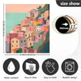 thumbnail image 5 of Yayeee Magnetic Dishwasher Cover for The Front Decoration Home Kitchen Machine Sticker Protector, Cityscape Painting, 5 of 6