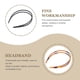 thumbnail image 2 of bandas dentadas para el cabello, aros antideslizantes para el cabello, bandas para el cabello que combinan con todo, decoración para el cabello para mujeres y niñas., 2 of 5