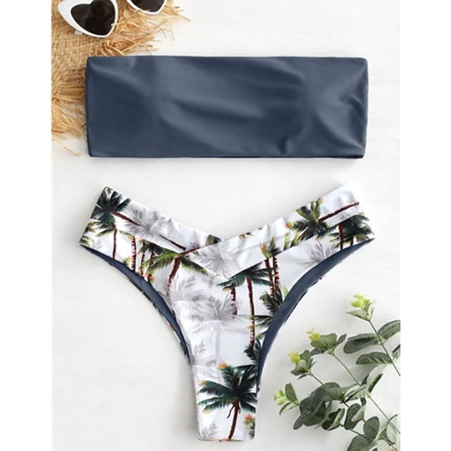 Conjunto de bikini dividido NikouMX Traje de Baño Alto de Dos Piezas Impulsado por el Rendimiento S M L