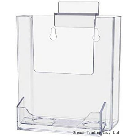 

4 W Bifold Holder Poet Slatwall Display Attached sin Card Poet Ca Booklet Media Signa Organizer Take One Trifold Literature inted Material Me Pamphlet