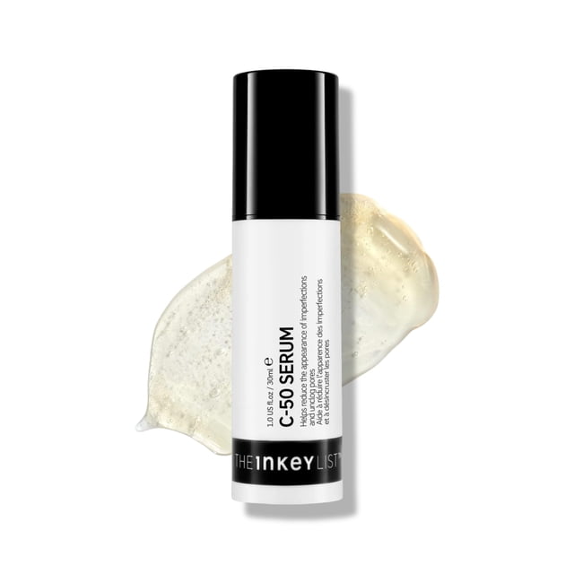 The INKEY List Tratamiento Nocturno C-50 para Imperfecciones, Tratamiento en Gel para Reducir Brotes e Imperfecciones, 30 ml