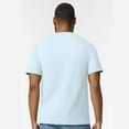 thumbnail image 4 of Gildan Softstyle Men's Midweight T-Shirt, Short Sleeve Classic Fit Cotton Tee, Light Blue, S, 4 of 5