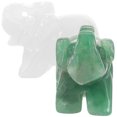thumbnail image 1 of unbranded 2Ud Escultura De Elefante De Cristal Para Decorar Escritorios Y Espacios Artísticos En Casa, 1 of 8
