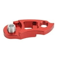 thumbnail image 4 of Bike Rear Derailleur Hanger, Aluminum Alloy CNC Precise Machining Stable Performance Bike Tail Hook Extension Extender  For Most Tail Hooks Red, 4 of 8