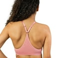thumbnail image 3 of Coobie Scoopneck Full Coverage Yoga Bra 9147,Rose Dust,One Size, 3 of 8