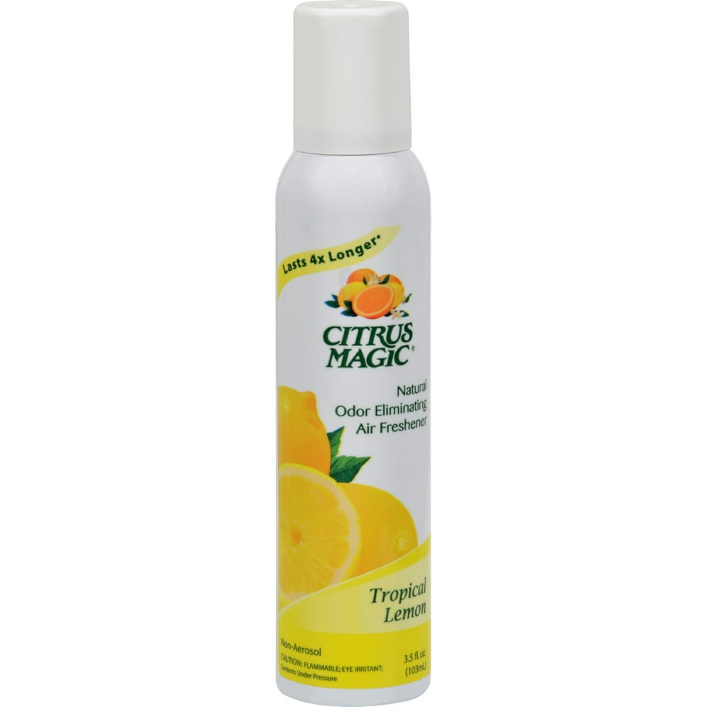 Citrus Magic Natural Odor Eliminating Air Freshener Tropical Lemon