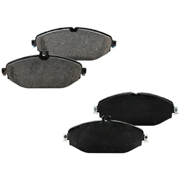 Brake Pad Set Compatible with 2015-2021 Mercedes Benz C300 2018-2019 E300 4Cyl 6Cyl 2.0L 3.5L Front