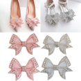 thumbnail image 4 of BUYISI DIY Fashion Mesh Bow Rhinestone For Shoe Ornaments for Personalized Style, 4 of 7