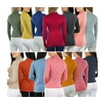 thumbnail image 4 of ToBeInStyle Women's Single Randomly Selected Mock Neck Sweater - Large, 4 of 7