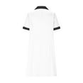 thumbnail image 5 of Penkiiy Women's Scrub Nursing Dress with Dual Pockets - Comfort Fit V-Neck Work Uniform, 5 of 6